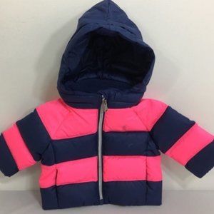 NWT Ralph Lauren Polo Baby Girls Down Jacket Sz:3M